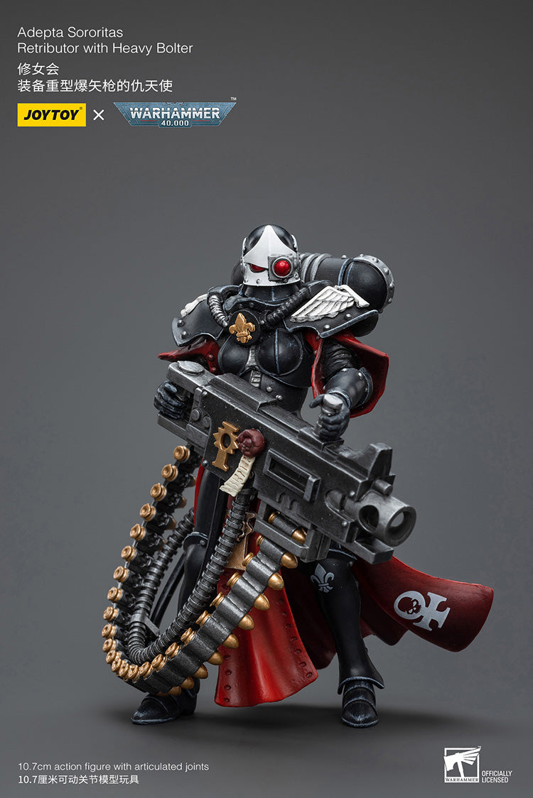 JOYTOY 1/18 WH40K Adepta Sororitas Retributor W/Heavy Bolter