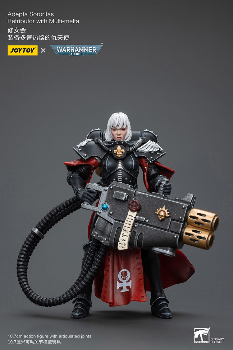 JOYTOY 1/18 WH40K Adepta Sororitas Retributor W/Multi Melta