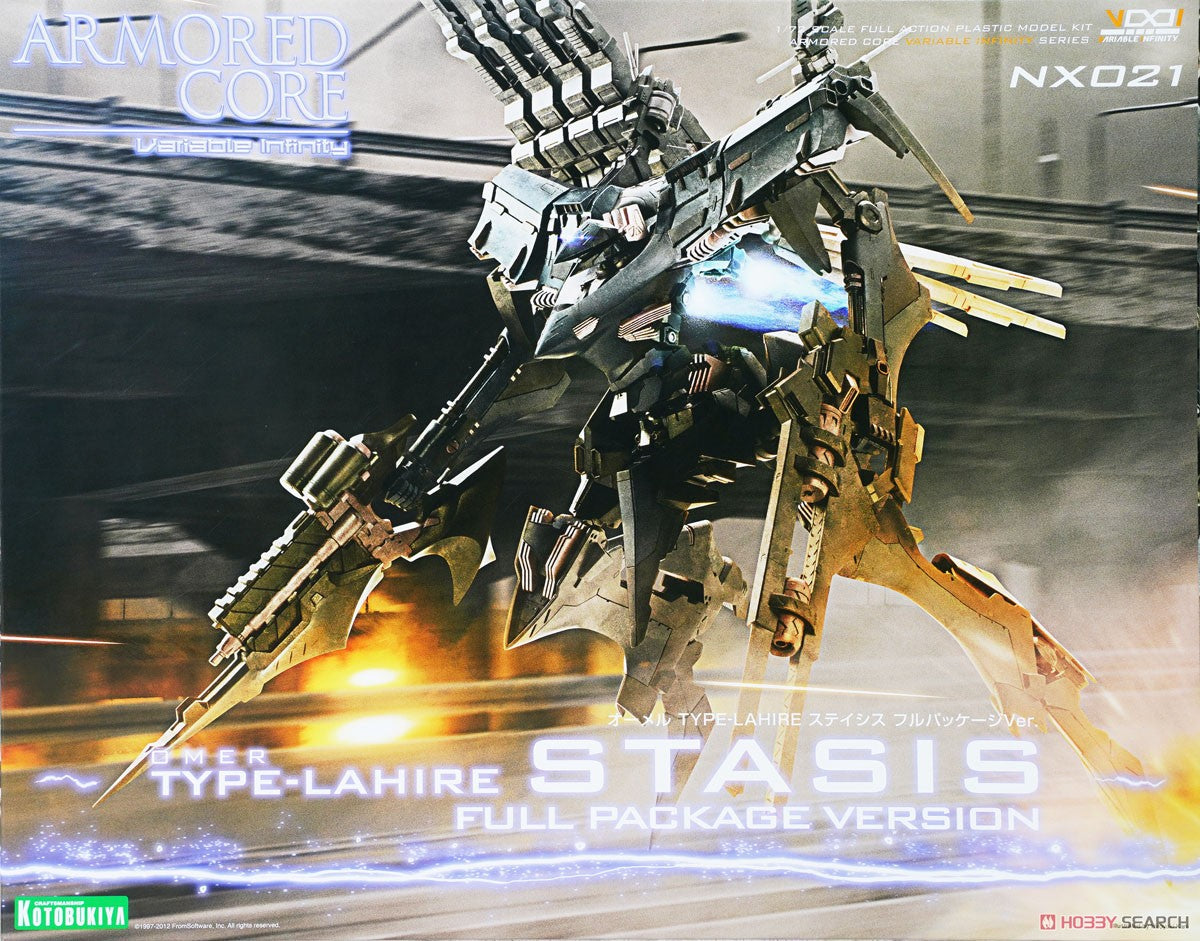 KOTOBUKIYA Armored Core Omer Type Lahire Stasis Full Package
