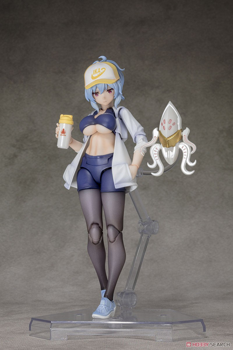 ALPHAMAX - Dark Advent Lania Relaxed Ver. Unpainted, Unassembled Plastic Model Kit