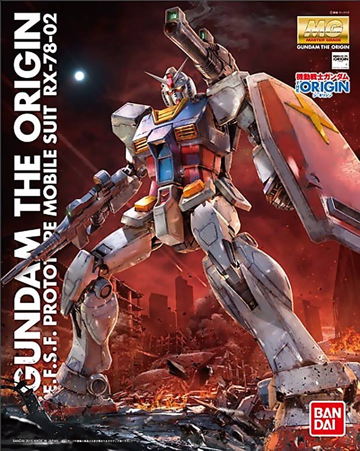 BANDAI MG 1/100 RX-78-2 Gundam (The Origin)