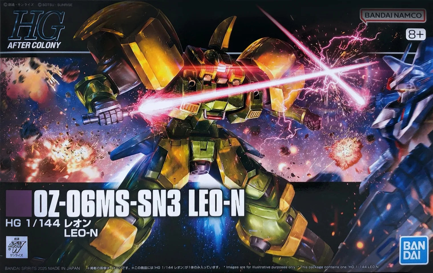 PBANDAI HG 1/144 HGAC Leo N