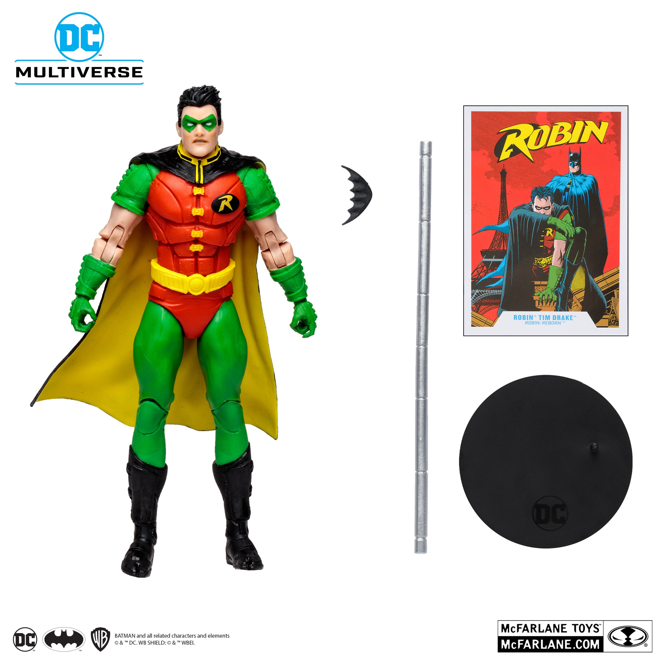 MCFARLANE TOYS DC MULTIVERSE Robin (Tim Drake)(Robin Reborn)