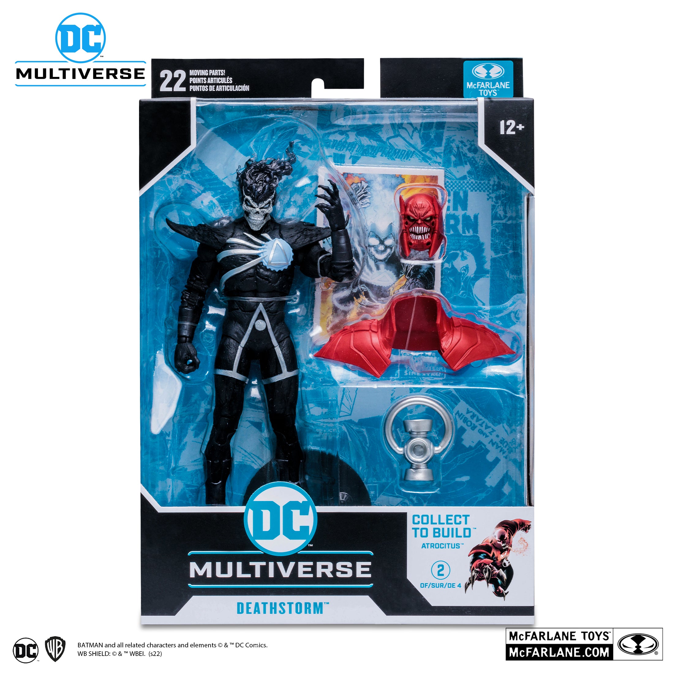 MCFARLANE TOYS DC MULTIVERSE BAF Atrocitus MISB DeathStorm (Blackest Night)