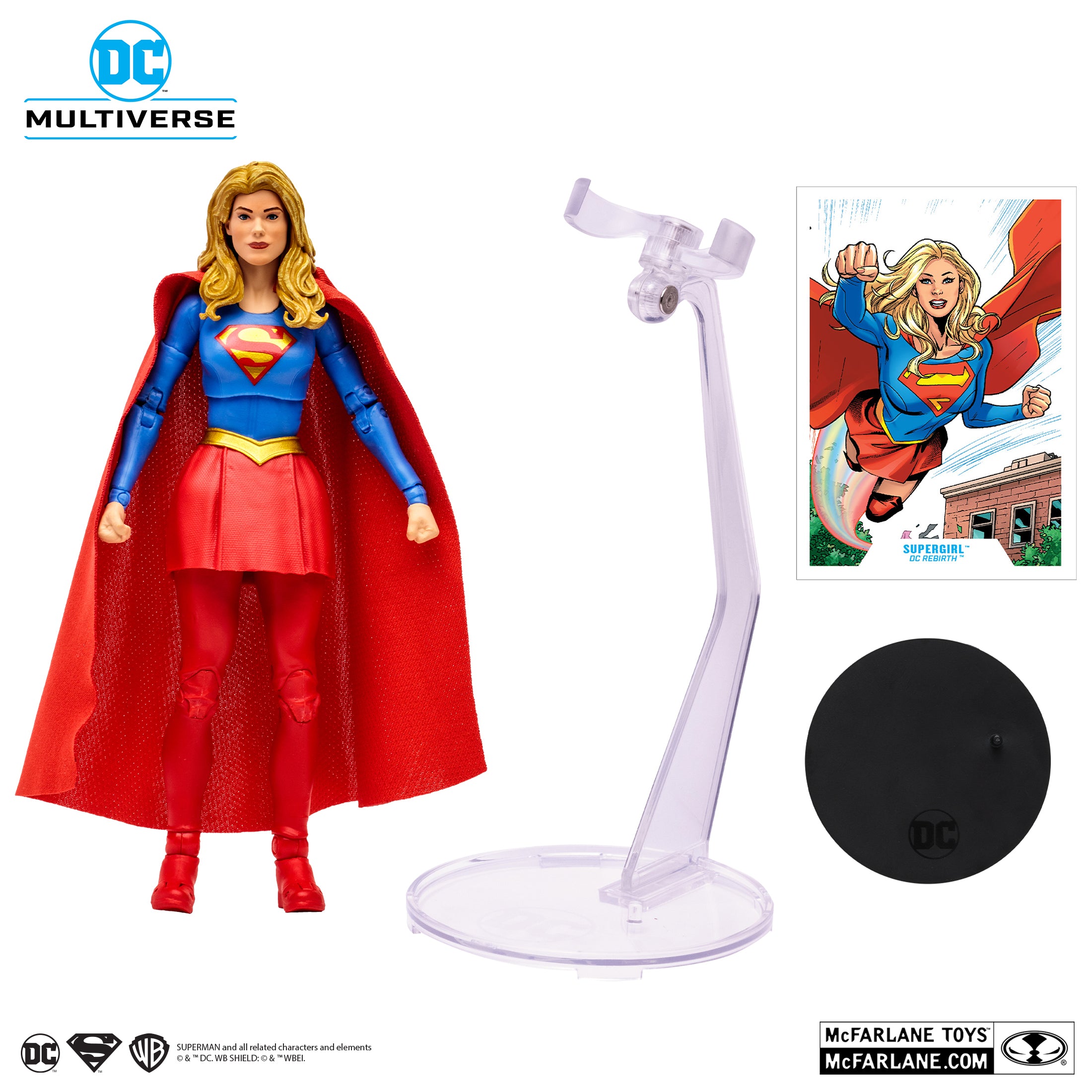 MCFARLANE TOYS DC MULTIVERSE Supergirl Gold Label (DC Rebirth)