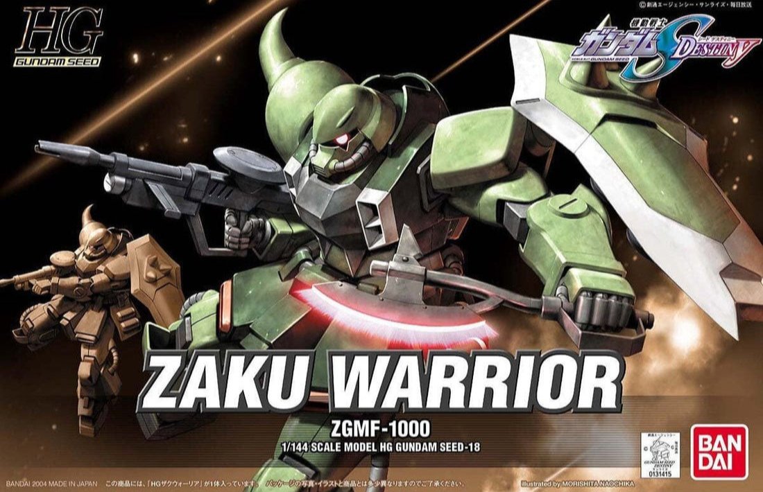 BANDAI HG 1/144 HGGS-SD Zaku Warrior