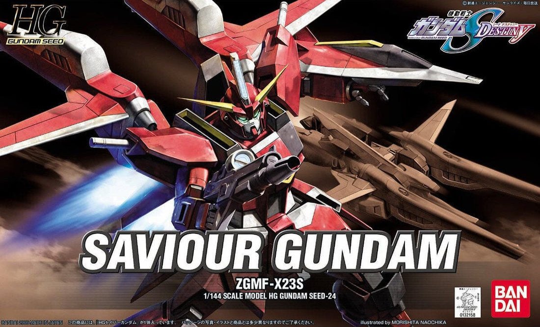 BANDAI HG 1/144 HGGS-SD Saviour Gundam