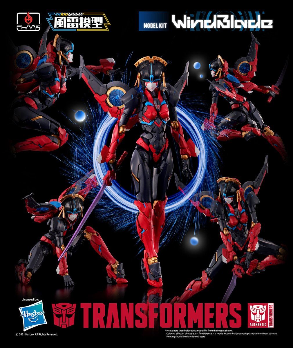 FLAME TOYS Furai Model Transformers Windblade