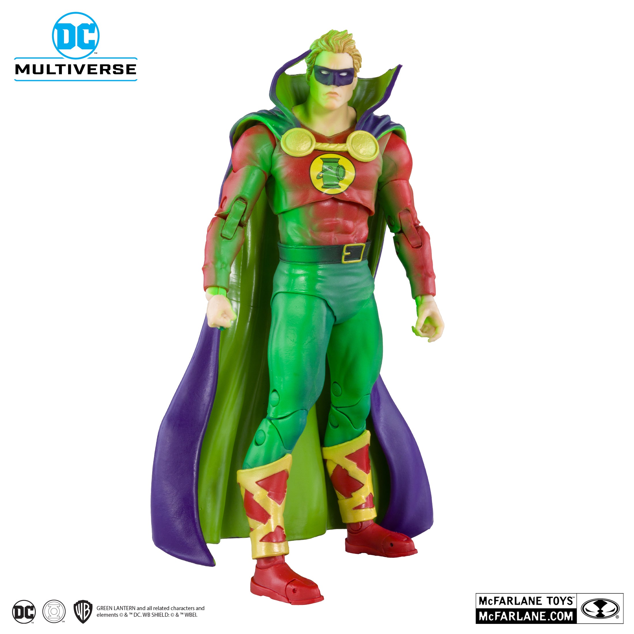 MCFARLANE TOYS DC MULTIVERSE Collector Edition Green Lantern Platinum (Alan Scott)(Day of Vengeance)