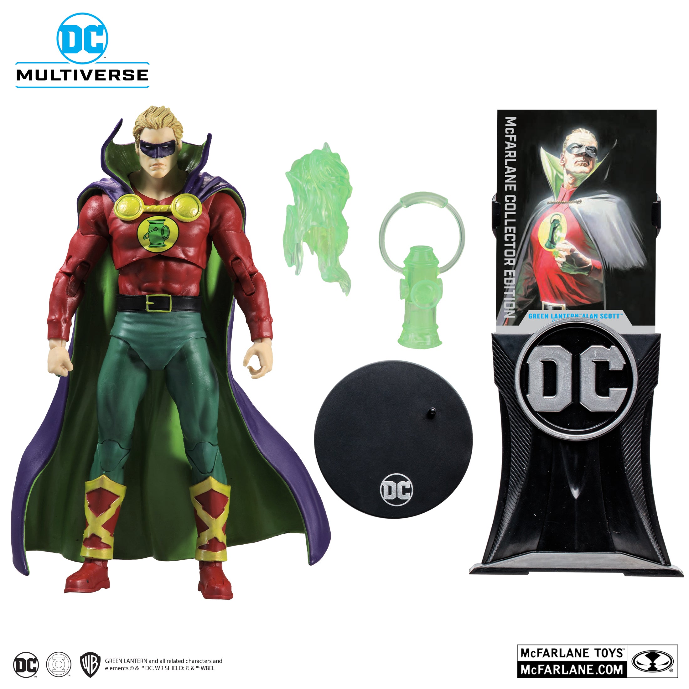 MCFARLANE TOYS DC MULTIVERSE Collector Edition Green Lantern (Alan Scott)(Day of Vengeance)