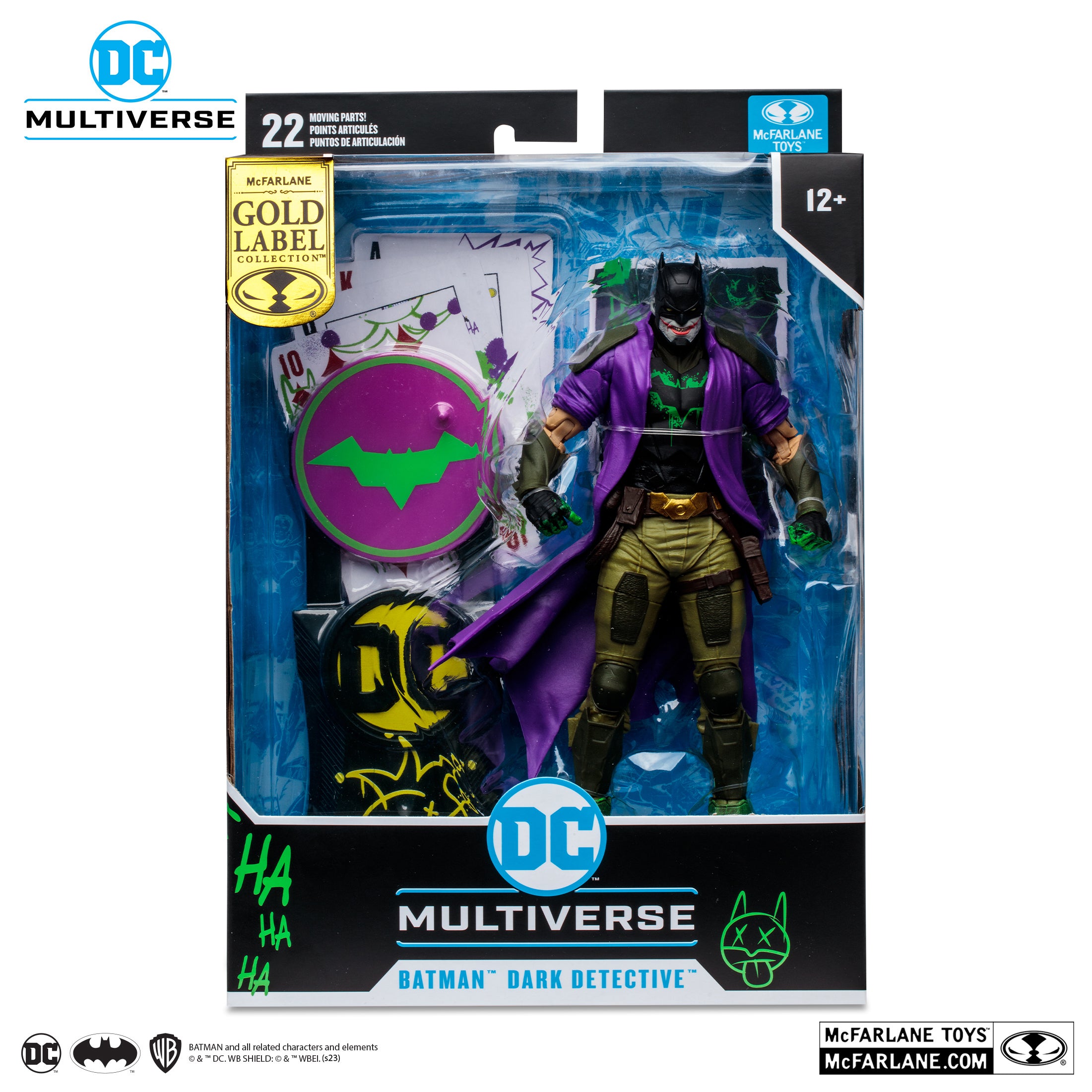 MCFARLANE TOYS DC MULTIVERSE Batman Dark Detective Jokerized (Future State)