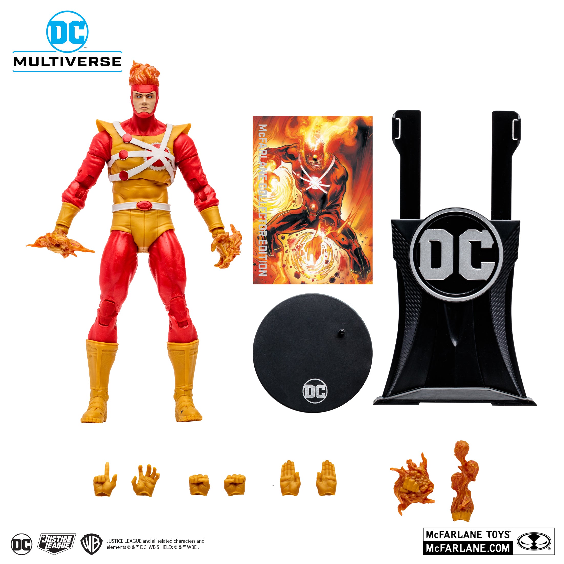 MCFARLANE TOYS DC MULTIVERSE Collector Edition Firestorm (Crisis on Infinite Earths)