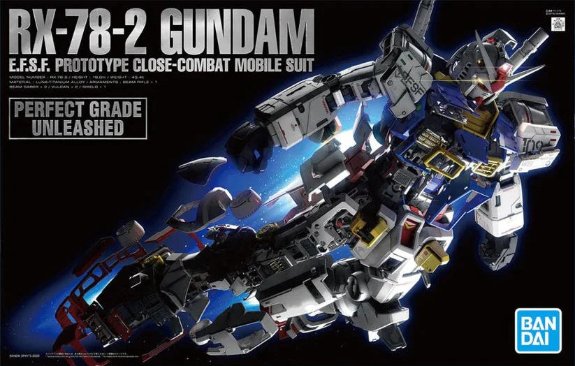 BANDAI PG 1/60 RX-78-2 Gundam Unleashed