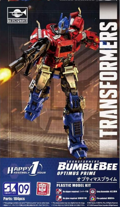 TRUMPETER Bumblebee Movie Optimus Prime Smart Kit