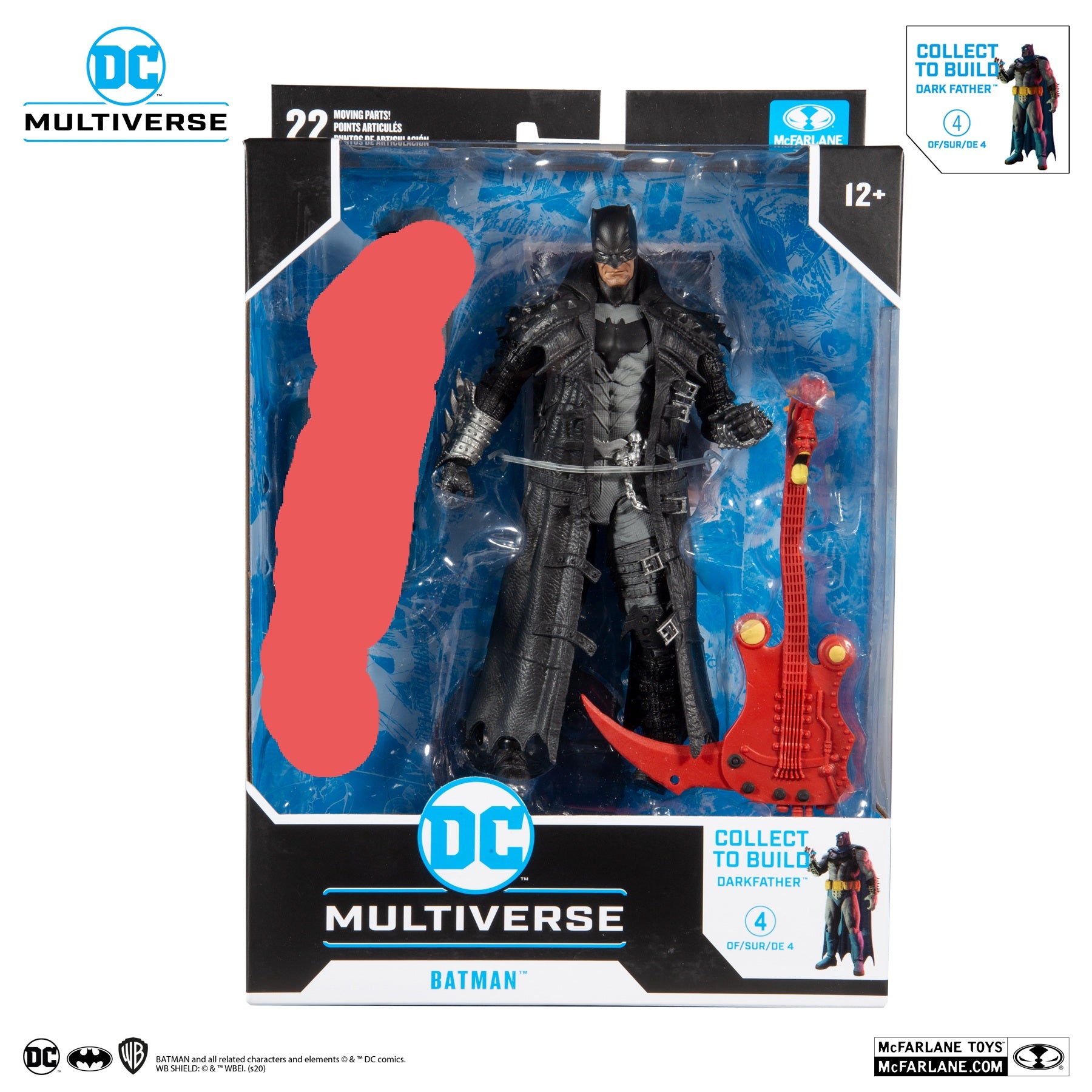 MCFARLANE TOYS DC MULTIVERSE BAF Darkfather KLB Batman (Dark Nights : Death Metal)