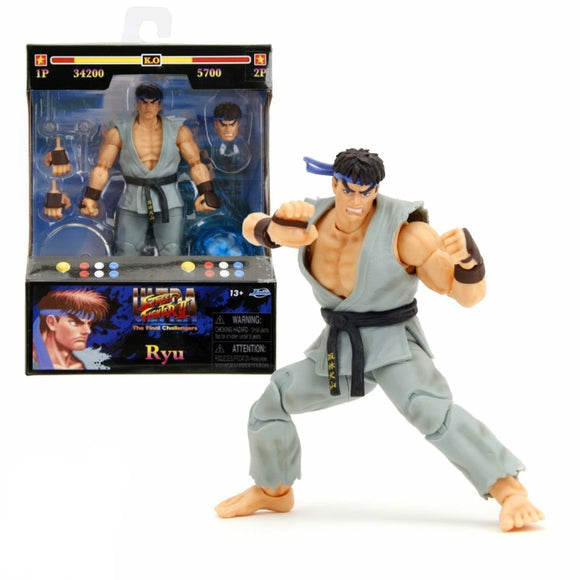 JADA TOYS 6in Street Fighter Ryu (Player 2)
