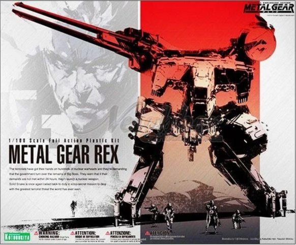KOTOBUKIYA 1/100 Metal Gear Solid Rex