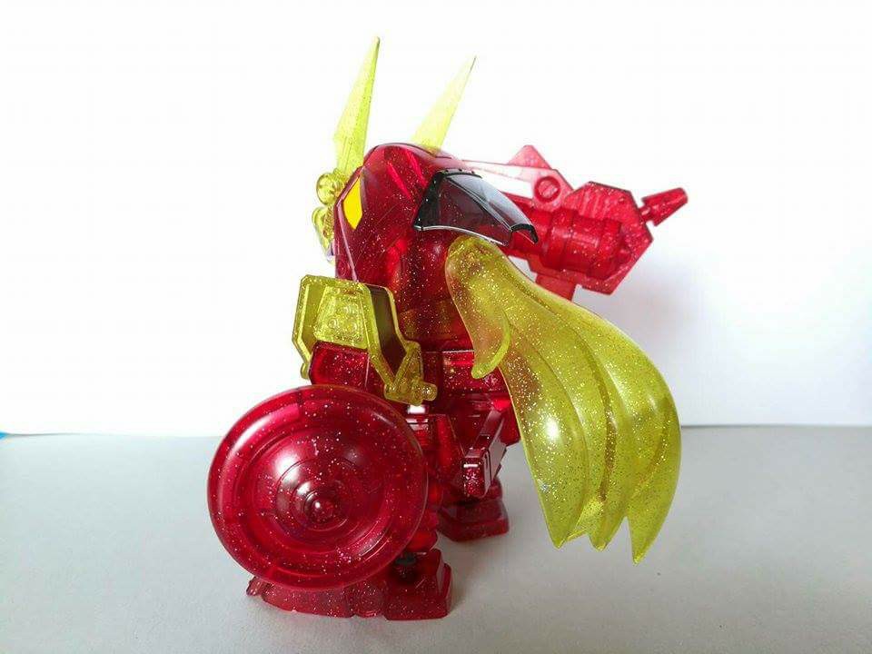 PBANDAI SD SDBF Kurenai Musha Red Warrior Amazing Plavsky Particle Clear Ver