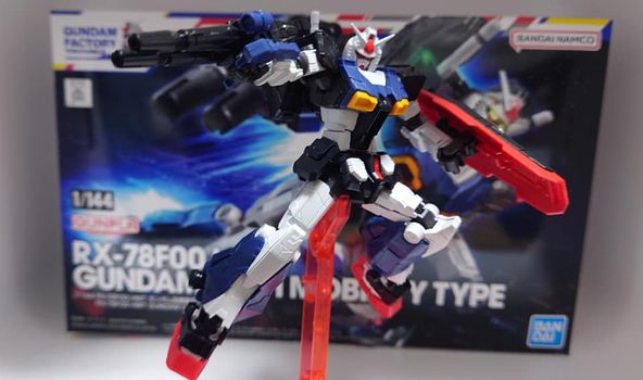 BANDAI HG 1/144 Yokohama Gundam Factory RX-78F00 HMT Gundam High Mobility Type