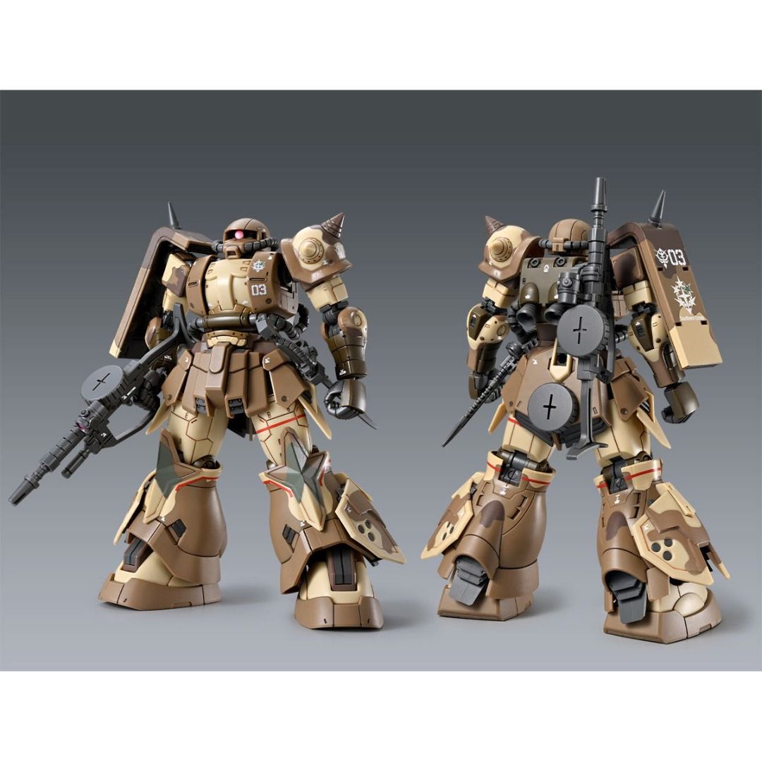 PBANDAI HG 1/144 HGUC Origin MS-06GD Zaku High Mobility Surface Type (SANGHO)
