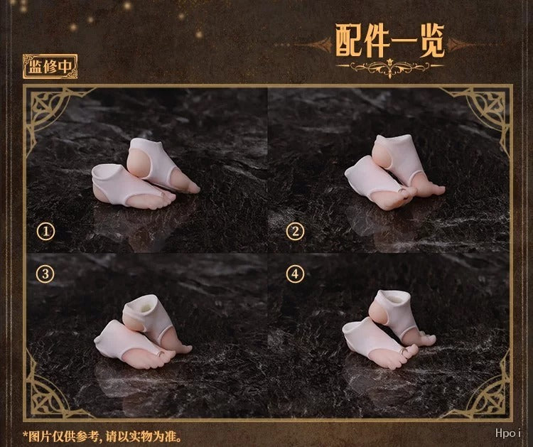 SNAIL SHELL 1/12 RPG-02 Muse Asdo's Special foot shaped Accessory kit