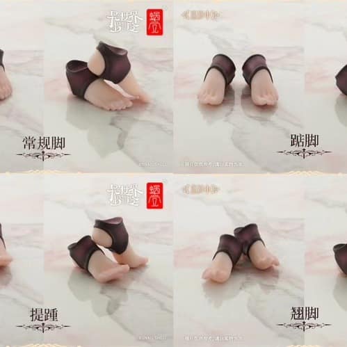 SNAIL SHELL 1/12 RPG-01 Succubus-Lustia Special Foot Shaped Accessory Kit