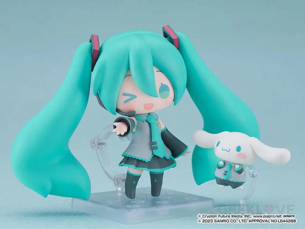 GOODSMILE NENDOROID Vocaloid Hatsune Miku Cinnamoroll Collab Ver