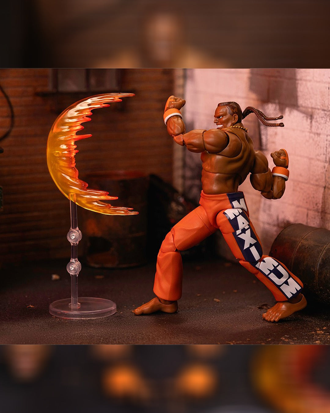 JADA TOYS 6in Street Fighter Dee Jay
