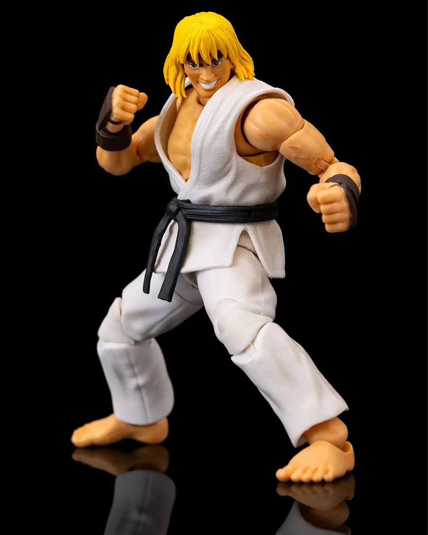 JADA TOYS 6in Street Fighter Ken (Player 2)(White Gi)