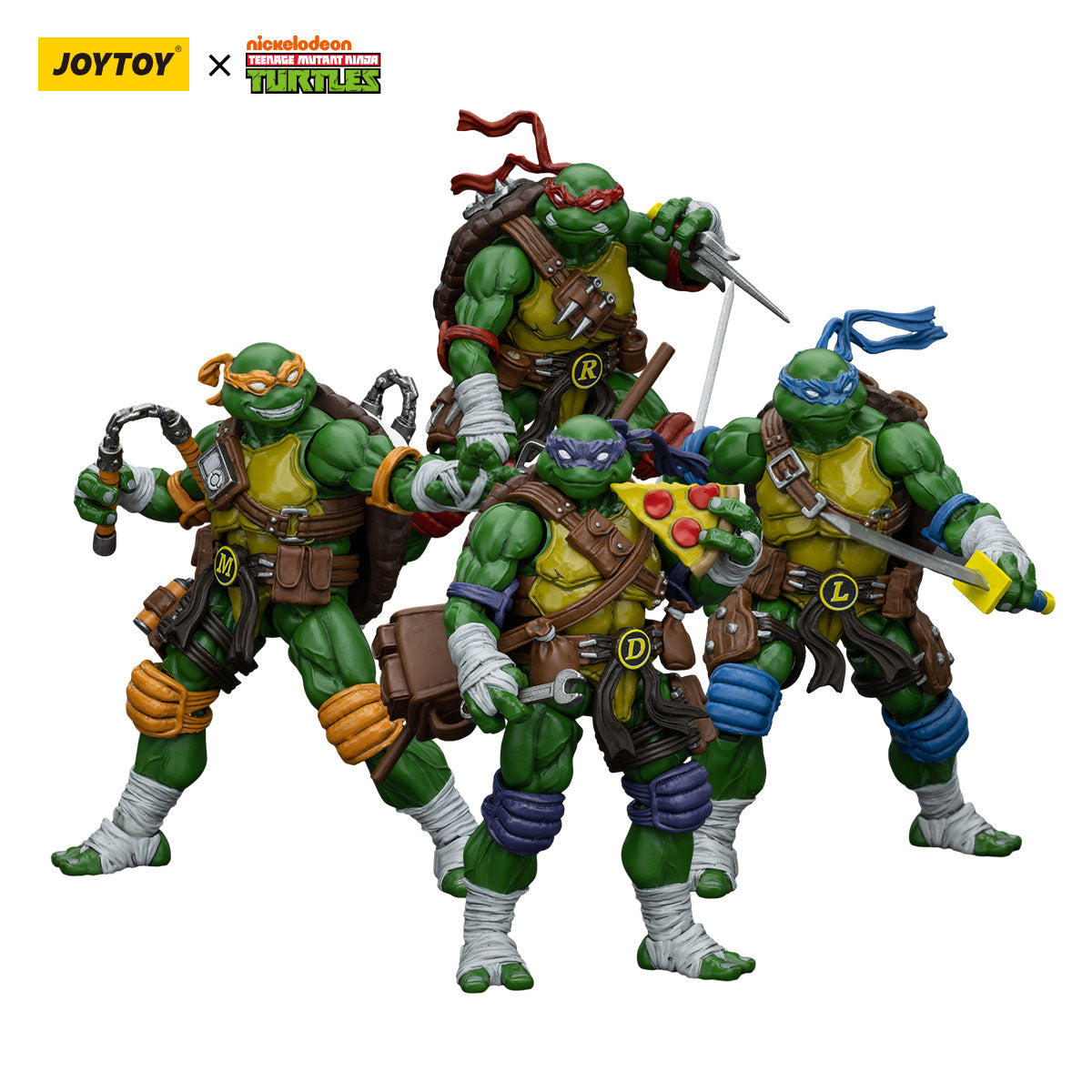JoyToy ティーンエイジミュータント ニンジャ タートルズ 4体セット Amazon.co.jp: Heroes of Goo Jit Zu ティーンエイジ・ミュータント