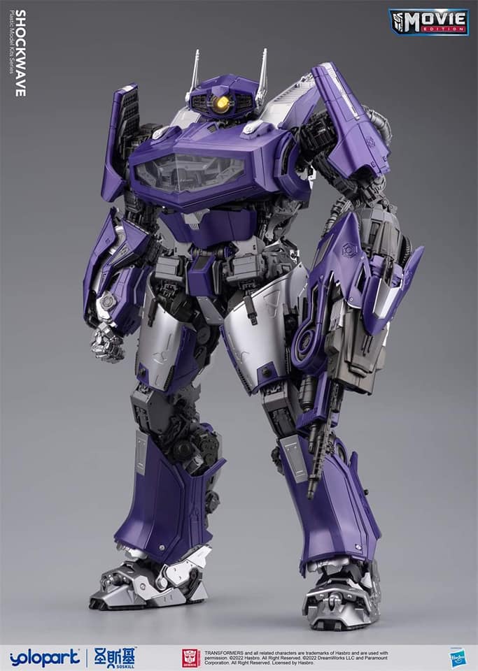 YOLOPARK Transformers: Bumblebee- Shockwave 30cm Model Kit