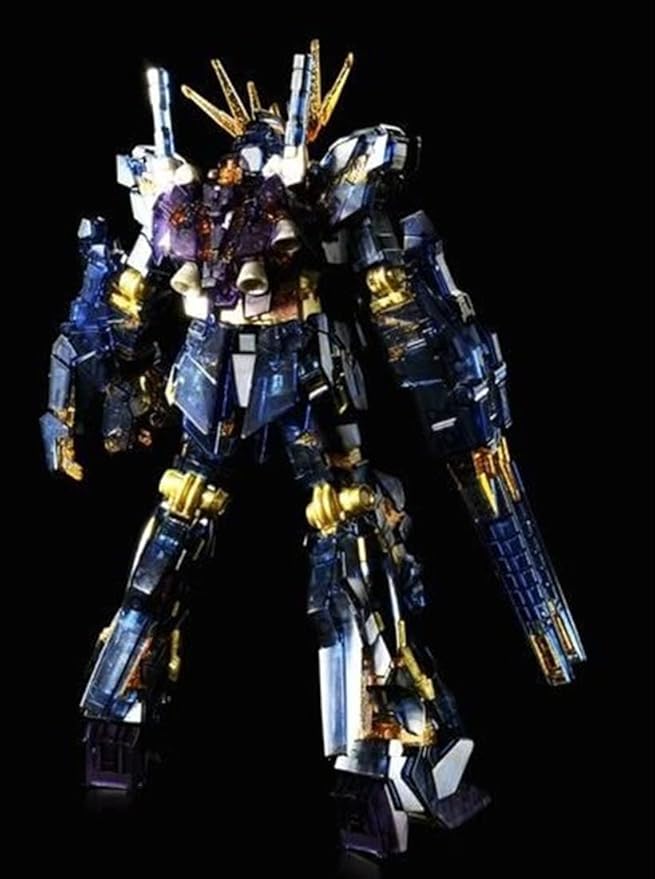 PBANDAI HG 1/144 HGUC RX-0 Unicorn Gundam 02 Banshee (Destroy Mode) NTD-Clear Ver
