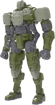 WARRIORS WORKSHOP - 1/30 Loyalty “G” Assist Humanoid Soldier Green Ver