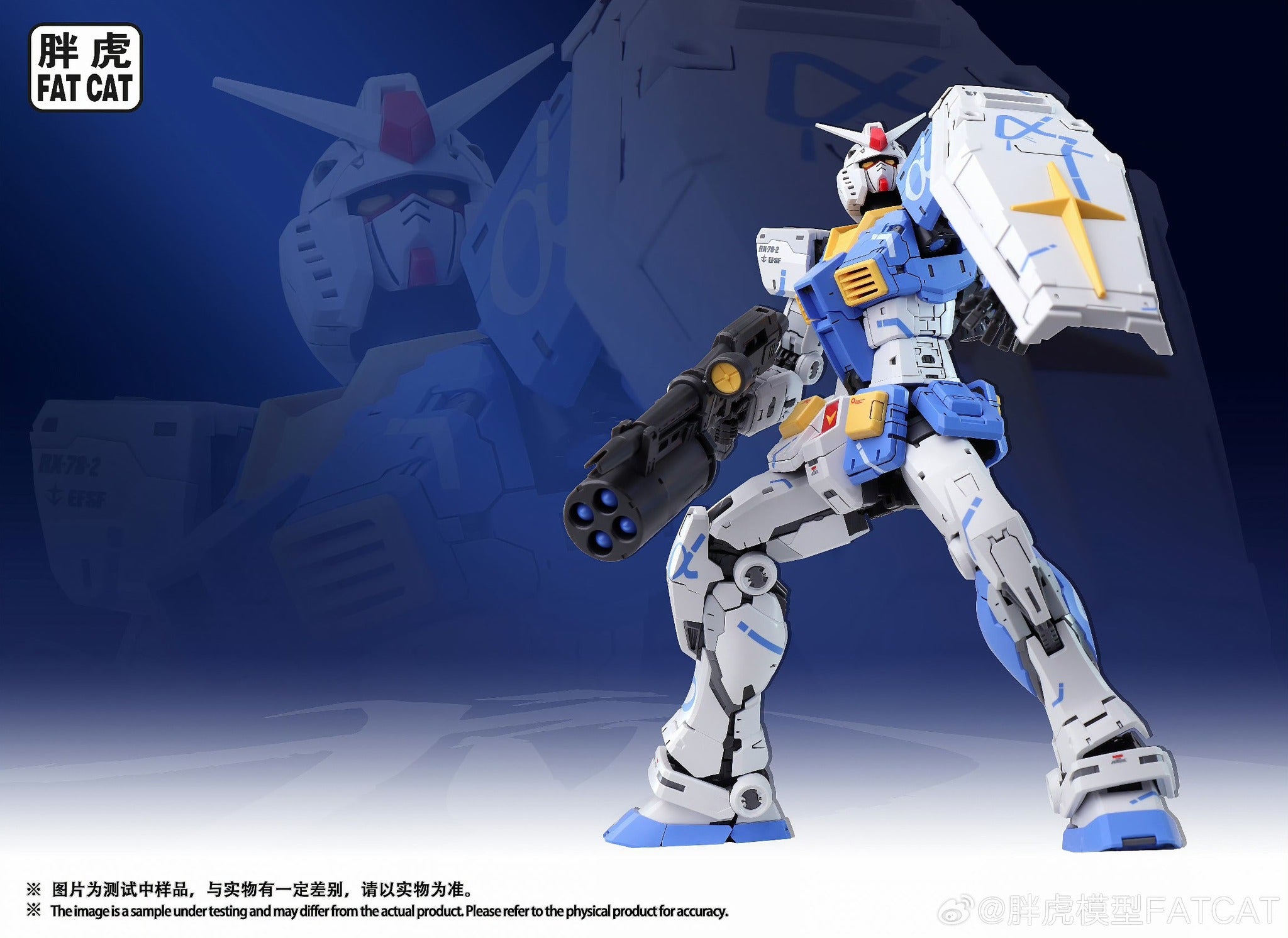 FAT CAT RG 1/100 Gundam ver. 2.0 A-Z colors