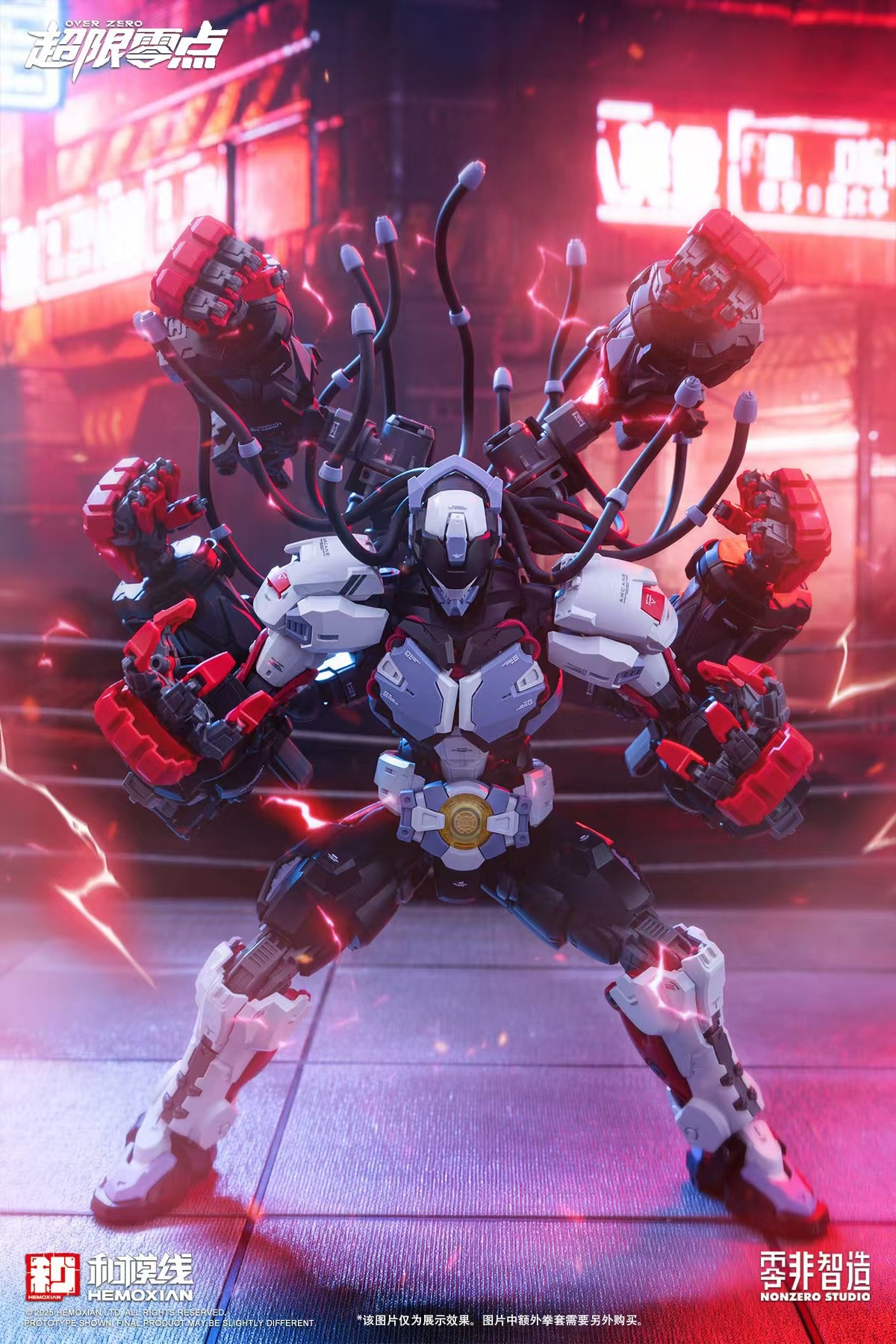 HEMOXIAN MODEL 1/100 Baki + Add on Accessories