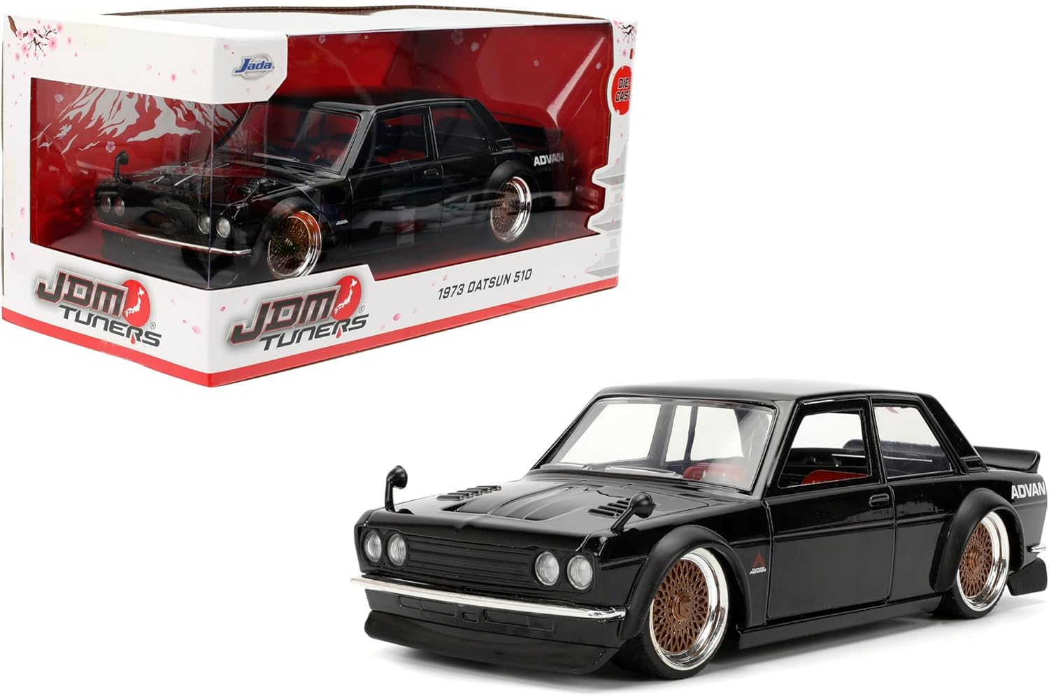 JADA TOYS 1:24 JDM TUNERS DIE-CAST 1973 Datsun 510