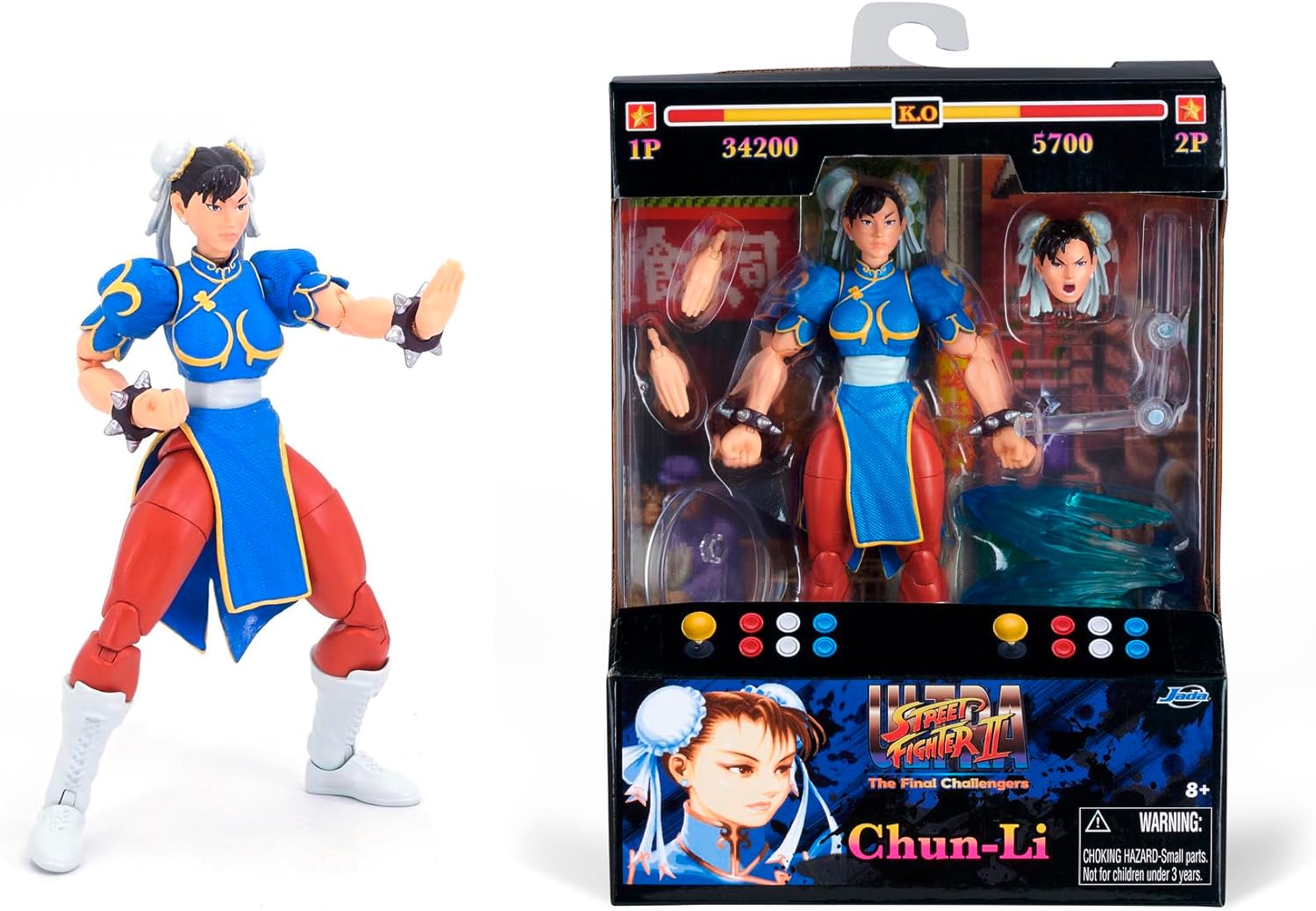 JADA TOYS 6in Street Fighter Chun Li