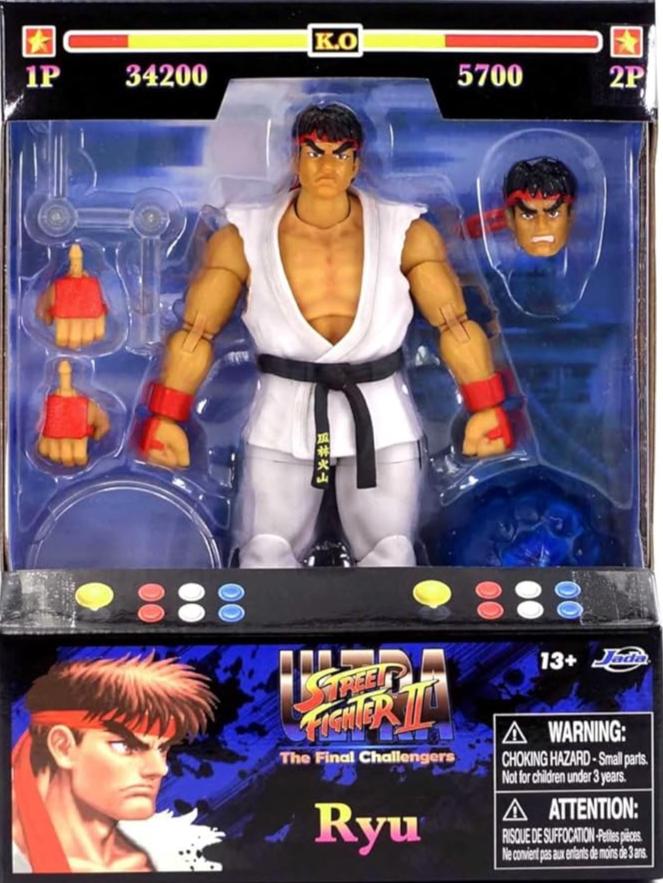 JADA TOYS 6in Street Fighter Ryu