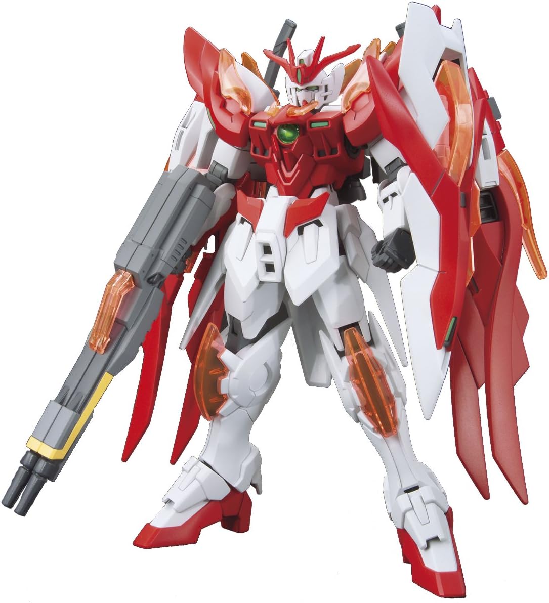 BANDAI HG 1/144 HGBF Wing Gundam Zero Honoo