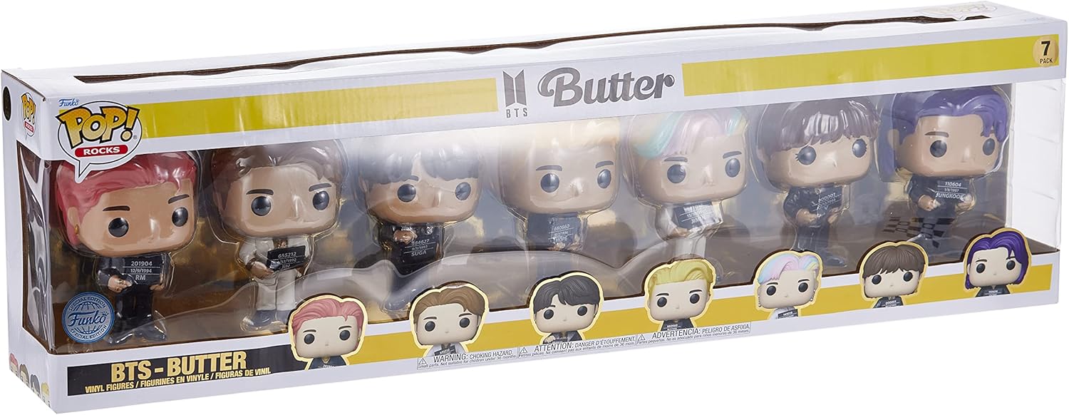 FUNKO POP ROCKS: BTS Butter S3 Figures 7 Pack