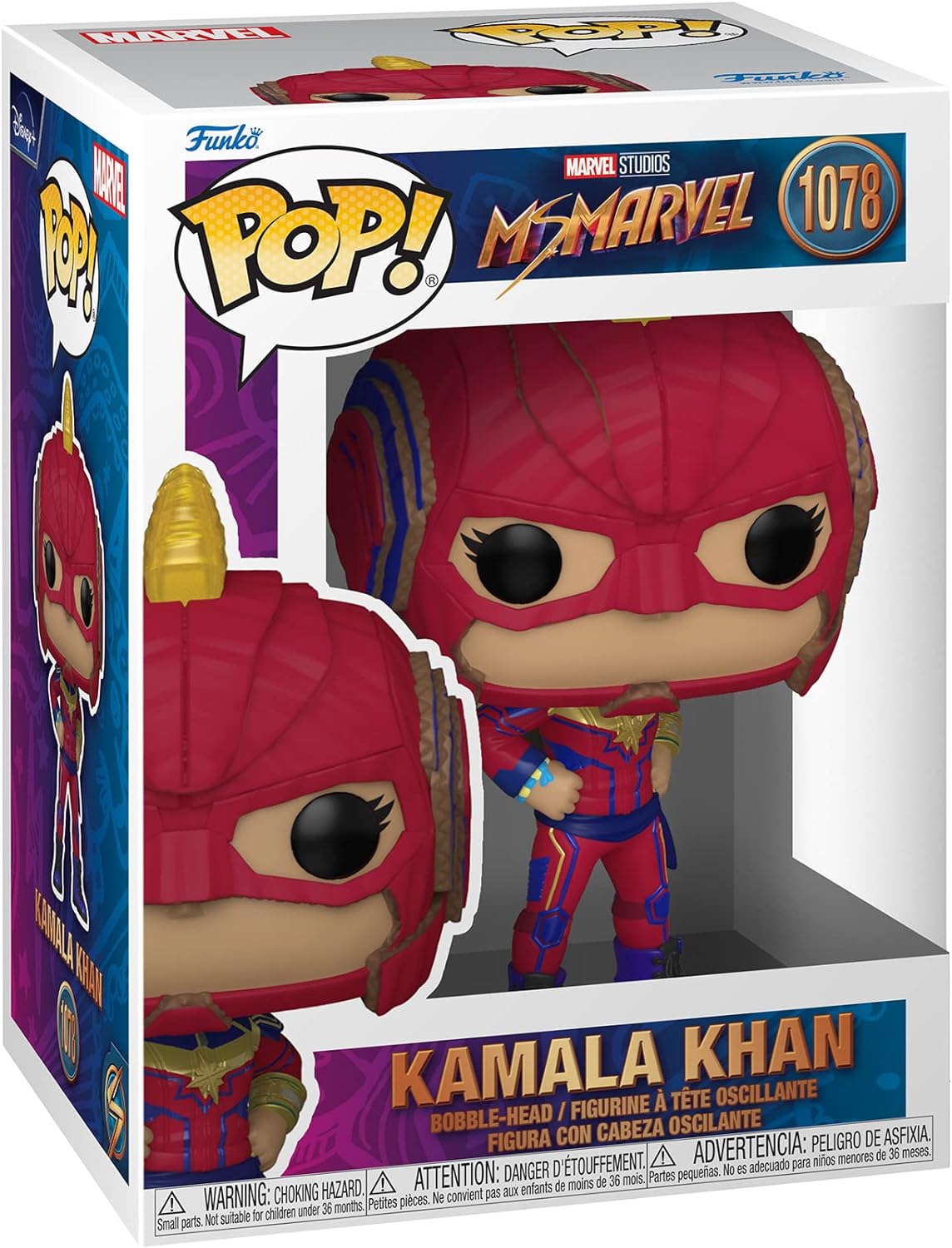 FUNKO POP TV: MS.MARVEL- Khamala Khan