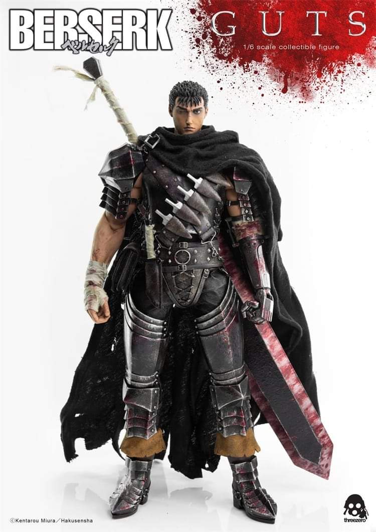 THREEZERO 1/6 BERSERK Guts (Black Swordsman)