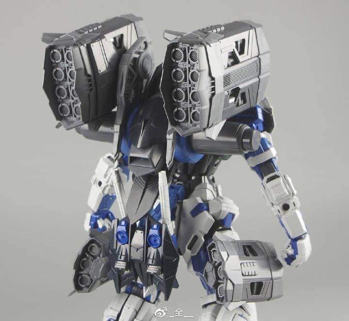 NILSON WORKS PG 1/60 Astray Blue Frame Full Weapon