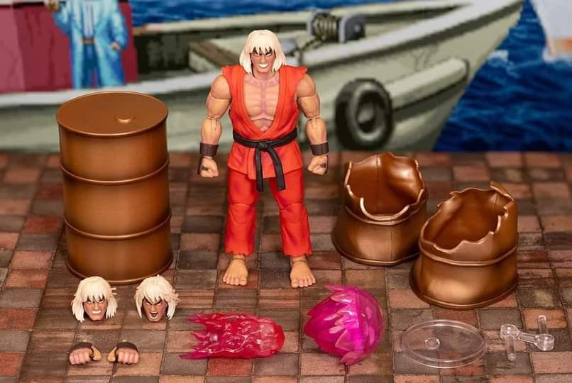 JADA TOYS 6in Street Fighter Violent Ken