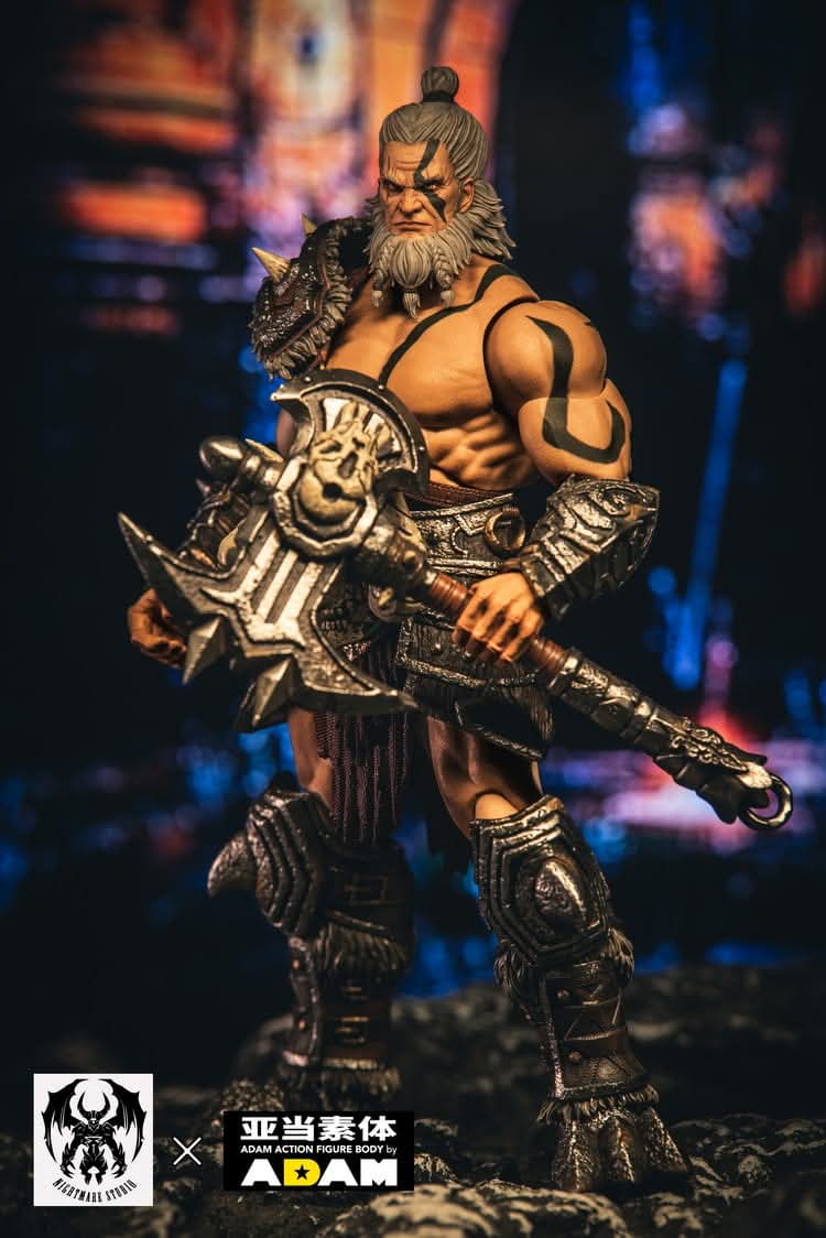 NIGHTMARE STUDIO D20 1/12 The Barbarian Berserker