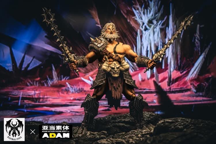 NIGHTMARE STUDIO D20 1/12 The Barbarian Berserker