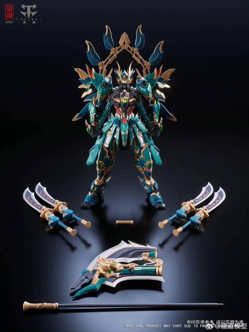 ZEN OF COLLECTIBLE CANGDAO MODEL CD-01U Azure Dragon Battle Version