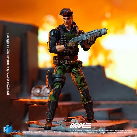 HIYA Exquisite Mini 1/18 GI-JOE Special Forces Flint