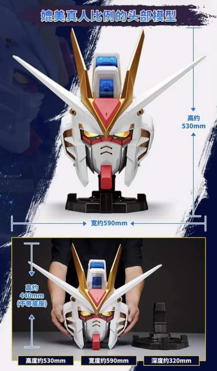 BANDAI - BN Head Collection Vol.2 Strike Freedom Gundam