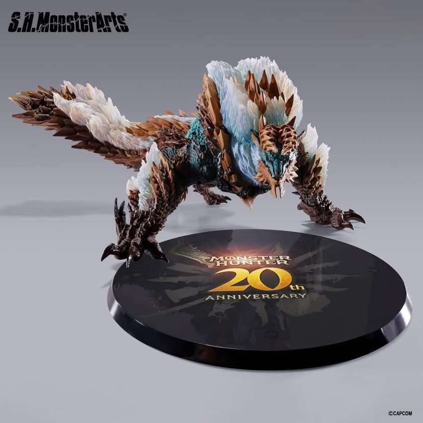 BANDAI TAMASHII NATIONS - S.H.MonsterArts Zinogre -20th Anniversary Edition-